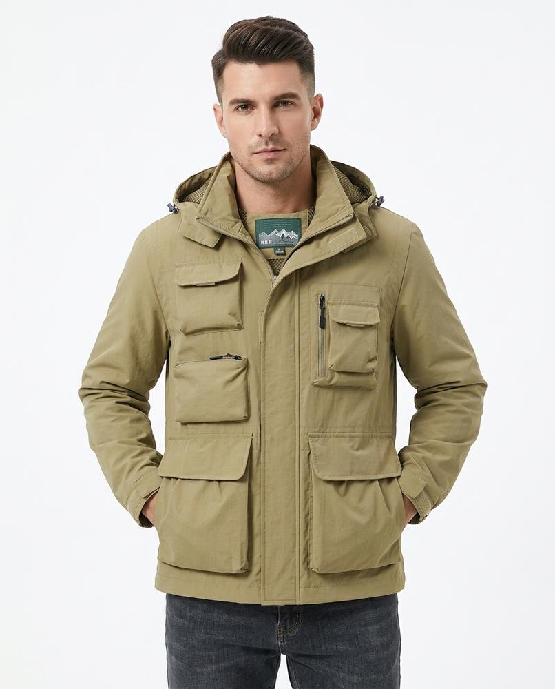 NorthTrek24 - Yomel | Hooded Multi-Pocket Jacket Men