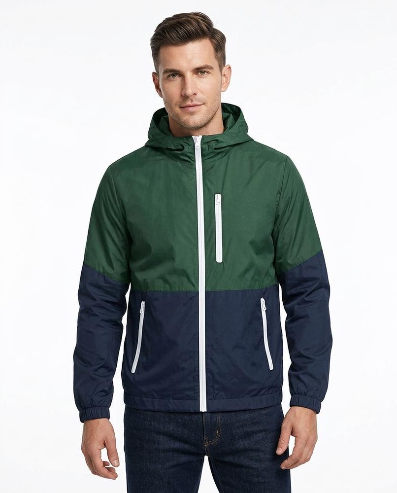 NorthTrek24 - Vemin | Color-Blocked Hooded Jacket Men
