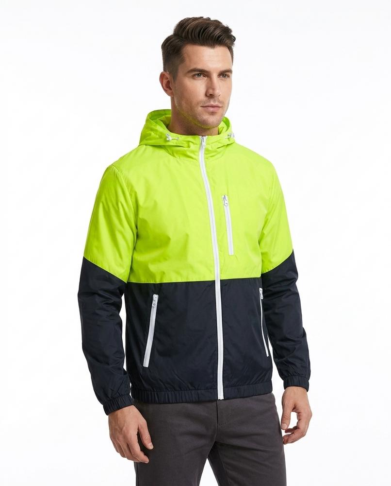 NorthTrek24 - Vemin | Color-Blocked Hooded Jacket Men