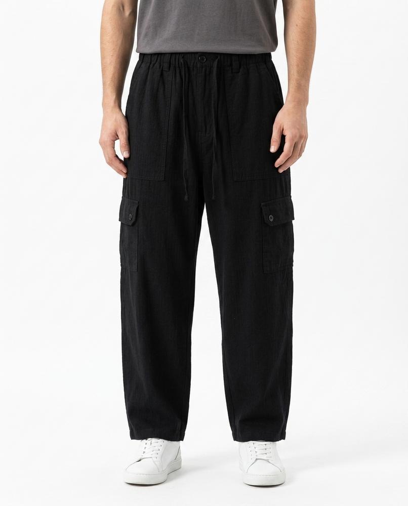NorthTrek24 - Romel | Wide-Leg Cargo Pants Men
