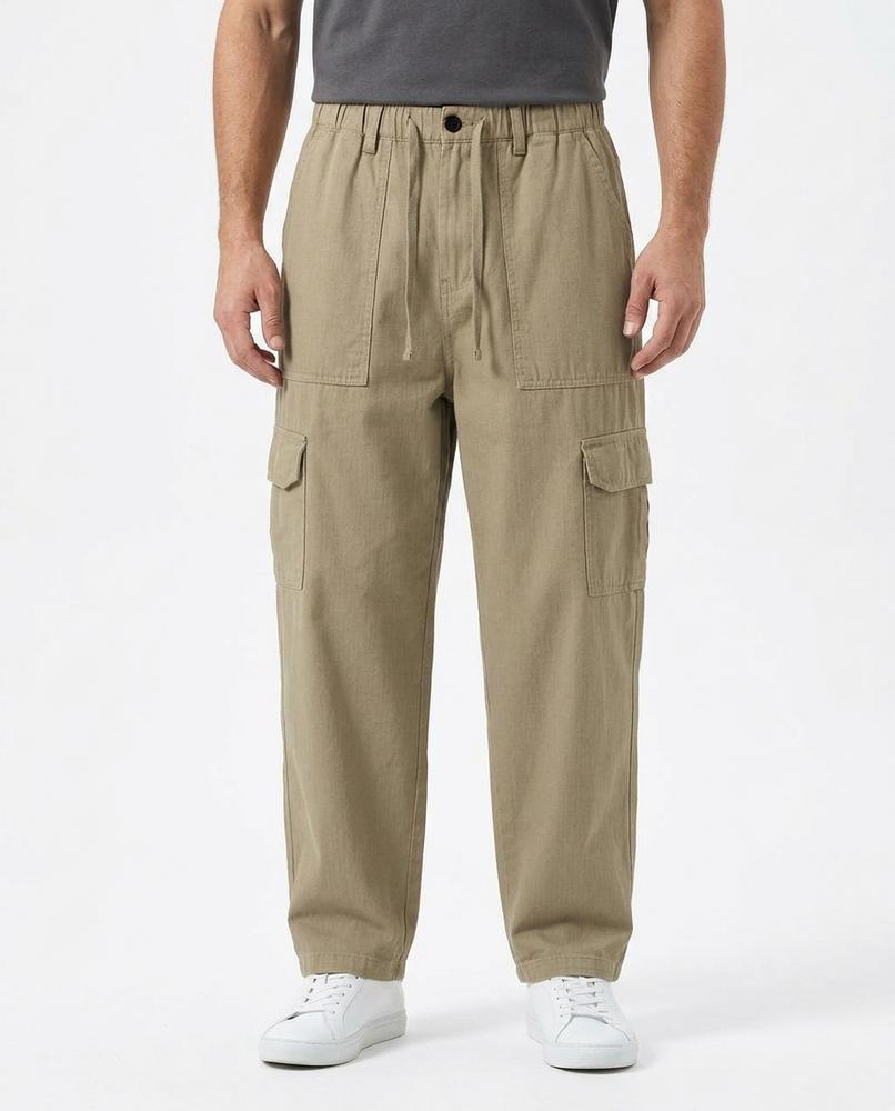 NorthTrek24 - Romel | Wide-Leg Cargo Pants Men