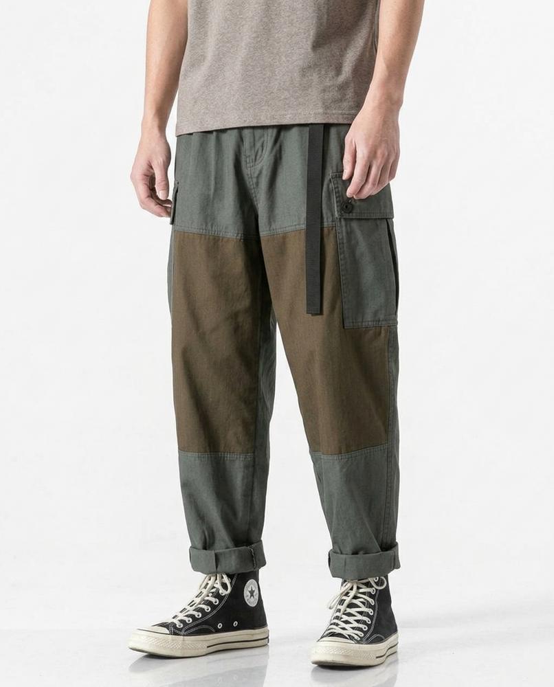 NorthTrek24 - Alvin | Two-Tone Cargo Pants Men