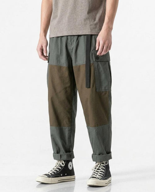 NorthTrek24 - Alvin | Two-Tone Cargo Pants Men