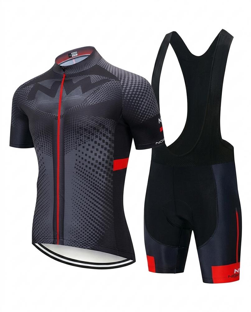 NorthTrek24 - Ridar | Slim-Fit Short-Sleeved Suit Men